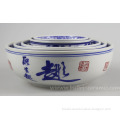 Plain White Custom Design Logo Decal Artwork Printed China Customized Ceramic Porcelain Decal Bowls All Size Wholesale
